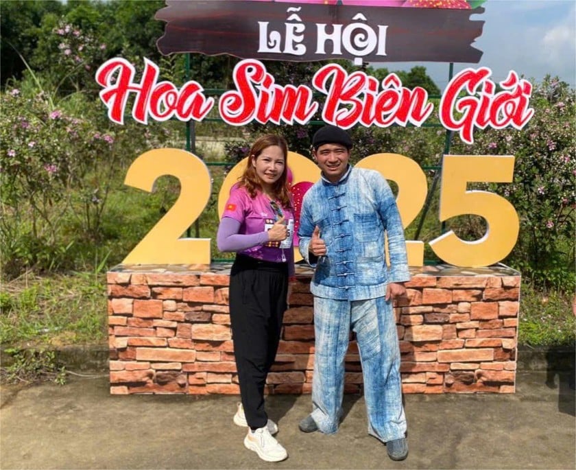 VĐV lưu lại những kỷ niệm đẹp tại Giải chạy Móng Cái Half Marathon.