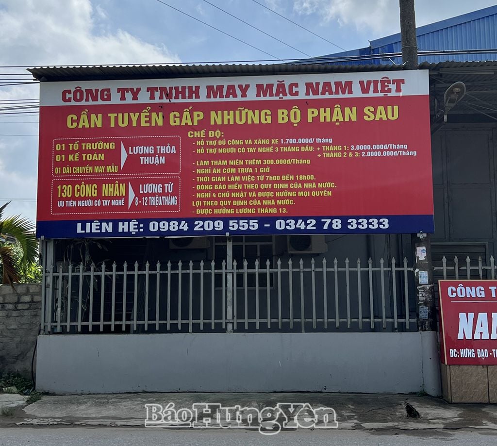 Công ty TNHH may mặc Nam Việt