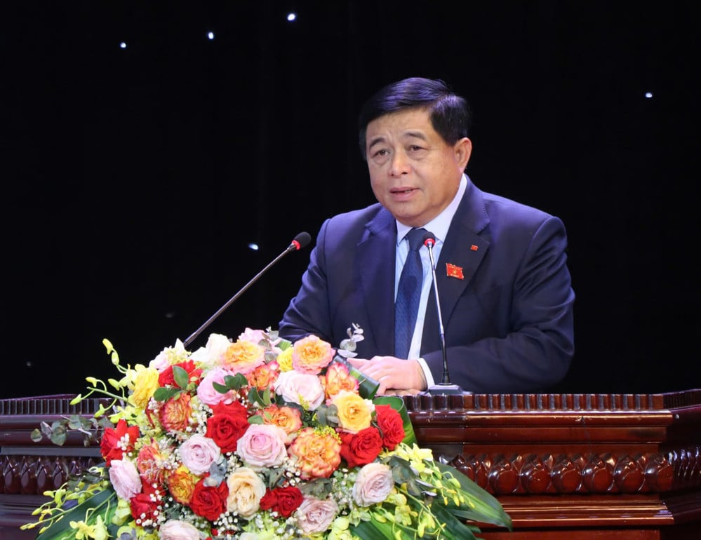 Deputy Prime Minister Nguyen Chi Dung gave a speech at the Conference.
