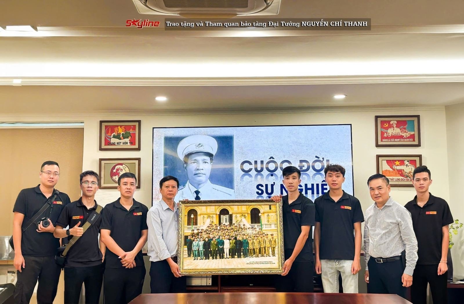Các thành viên trong nhóm Skyline trong các dự án phục dựng ảnh lịch sử.