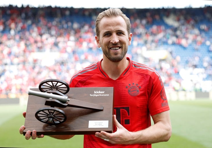 Harry Kane xác lập kỷ lục mới sau khi có danh hiệu đầu tiên - Ảnh 1.