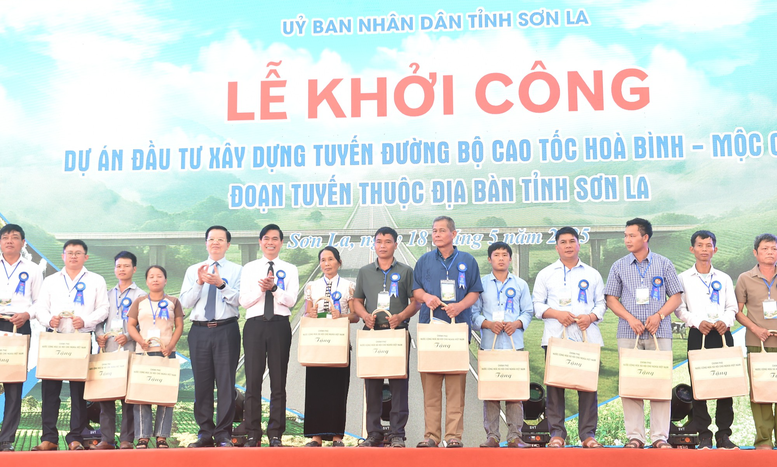 Khởi công Dự án đầu tư xây dựng tuyến đường bộ cao tốc Hòa Bình - Mộc Châu, đoạn tuyến thuộc địa bàn tỉnh Sơn La- Ảnh 4.
