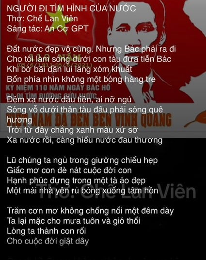 Ca khúc Người đi tìm hình của nước được rất nhiều bạn trẻ yêu thích. (Ảnh chụp màn hình trên Tiktok)