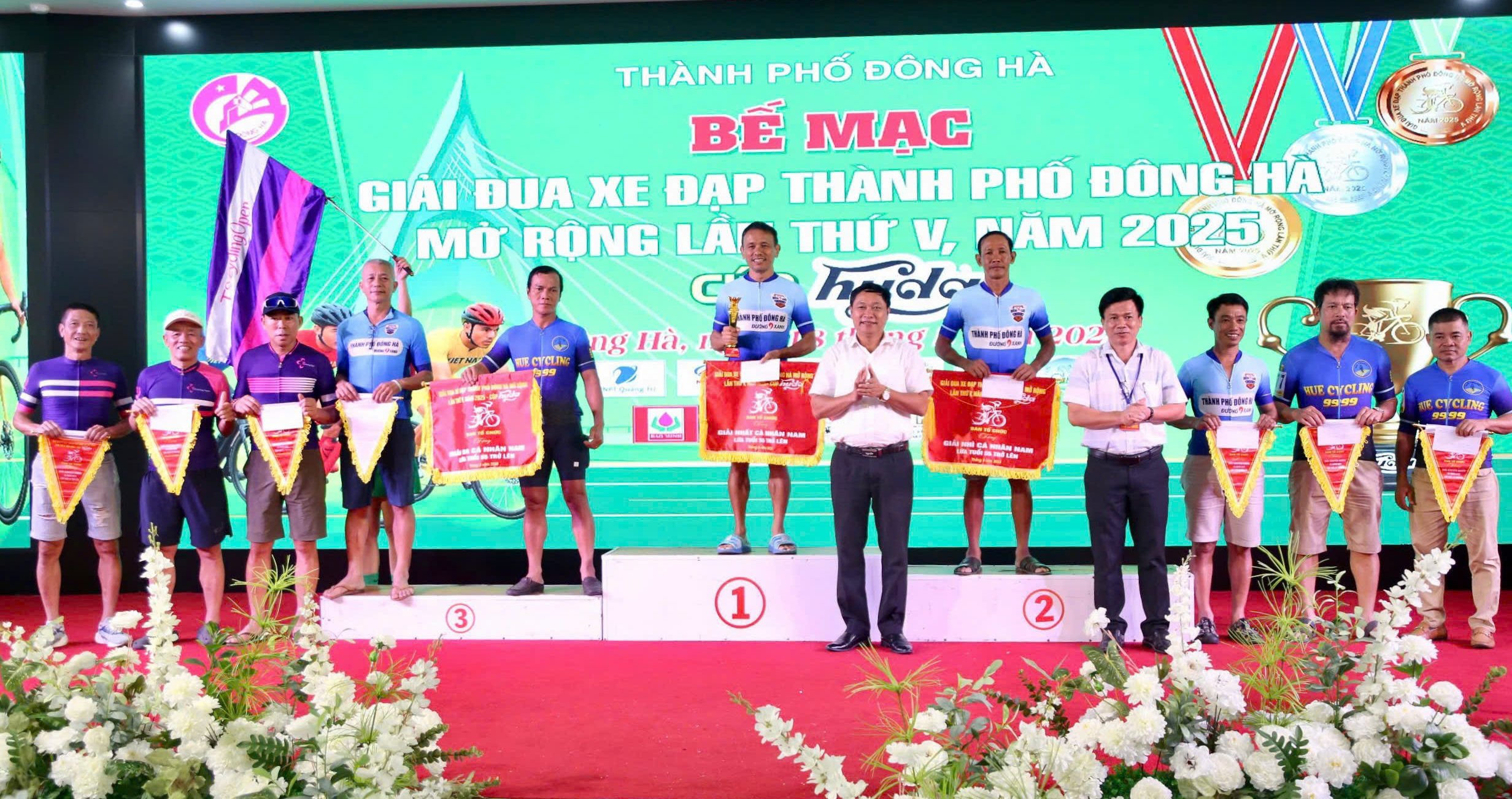 Giải đua Xe đạp TP. Đông Hà mở rộng lần thứ V năm 2025 – Cúp Huda