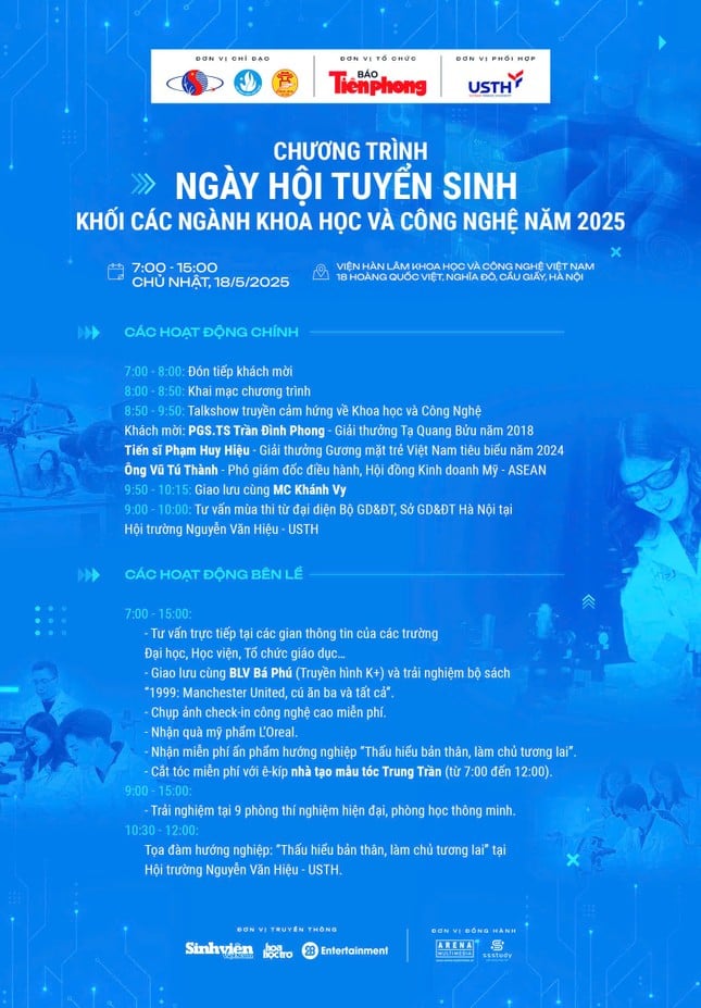 Ngày hội tuyển sinh khối các ngành Khoa học và Công nghệ ảnh 3