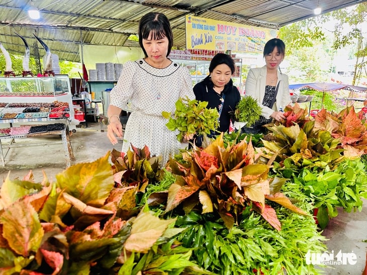 bánh xèo rau rừng - Ảnh 3.