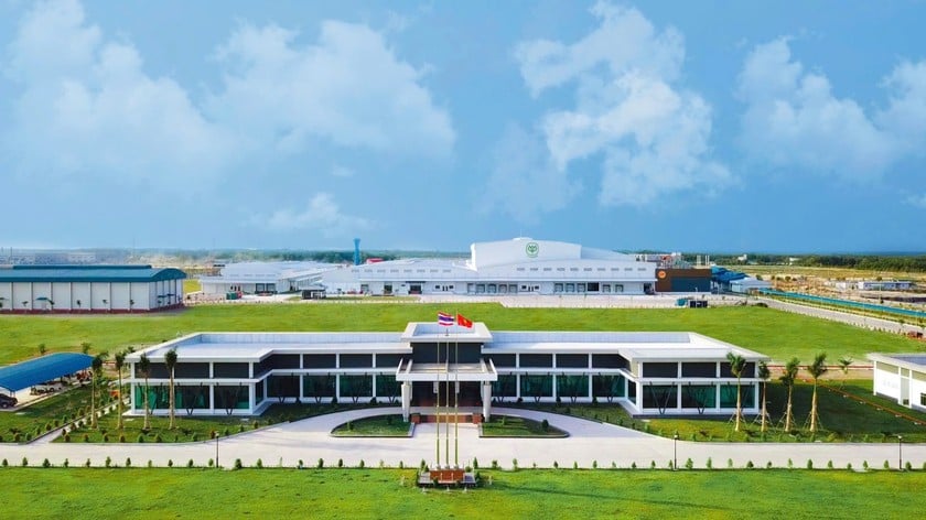 El complejo de procesamiento de pollos de exportación más moderno de C.P. en el sudeste asiático, Vietnam, en Binh Phuoc