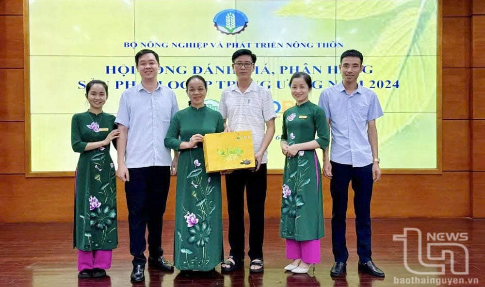 Năm 2024, Thái Nguyên có 2 sản phẩm OCOP được xếp hạng 5 sao cấp quốc gia, trong đó có 1 sản phẩm của Hợp tác xã chè Hảo Đạt (Tân Cương, TP. Thái Nguyên).