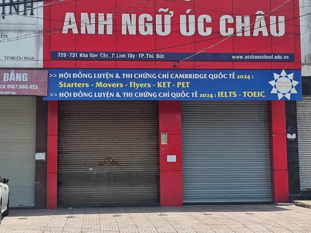 Trung tâm Anh ngữ tại TP HCM thu tiền tỉ rồi đột ngột đóng cửa: Chuyển hồ sơ sang Công an Thành phố - Ảnh 1.