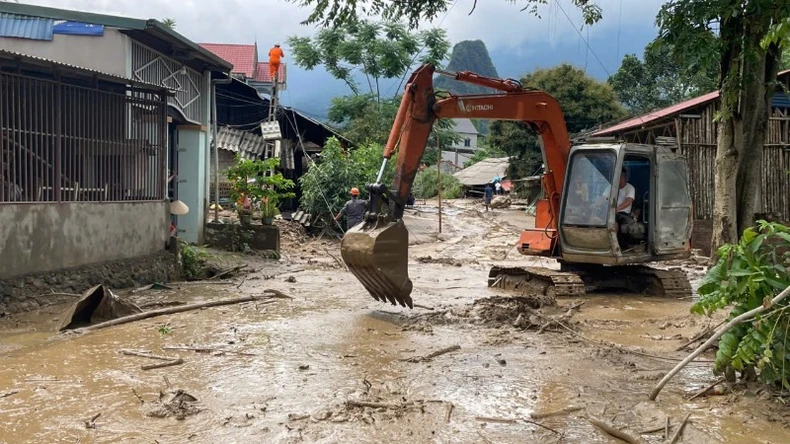 Nguy cơ lũ quét rình rập ở vùng cao Bắc Kạn ảnh 1