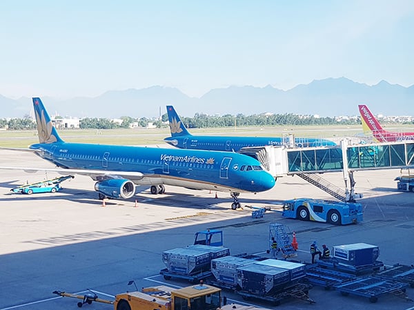 Sân bay quốc tế Đà Nẵng.
