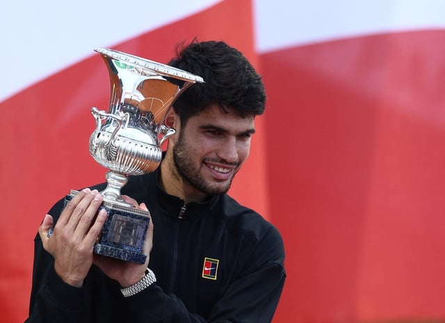 Alcaraz vô địch Rome Masters 2025: Màn trình diễn đỉnh cao của 'tiểu Nadal' - Ảnh 3.