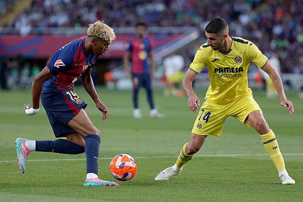 Lamine Yamal ghi siêu phẩm, lập kỷ lục trong ngày Barcelona thất bại - 1