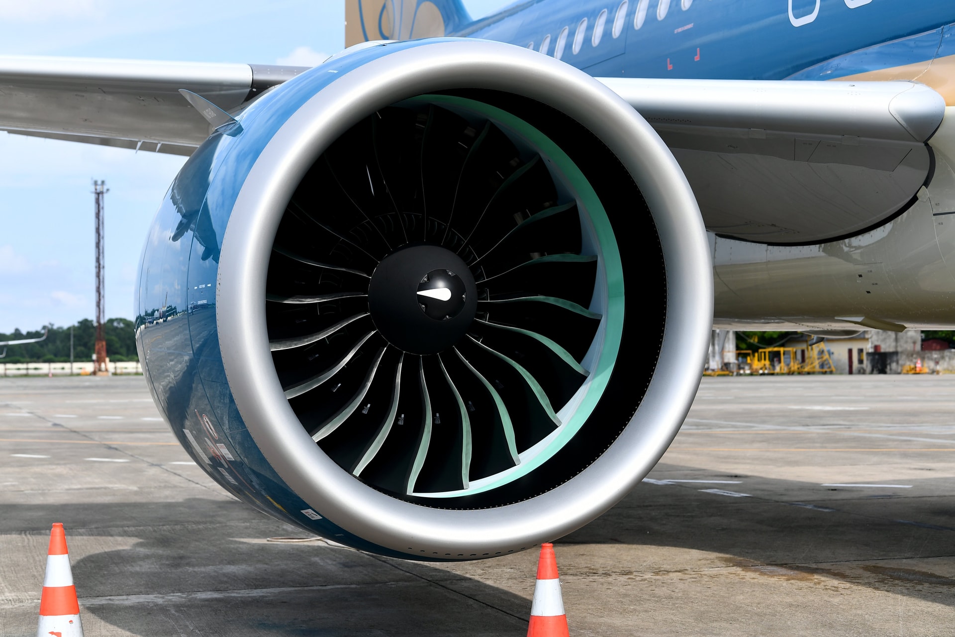 エアバス320neo航空機。