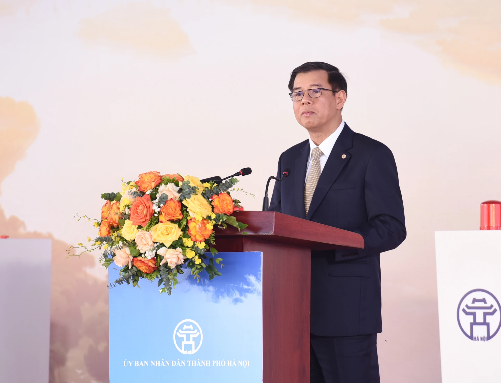 [Ảnh] Thủ tướng Phạm Minh Chính dự Lễ khởi công Dự án đầu tư xây dựng cầu Tứ Liên ảnh 4