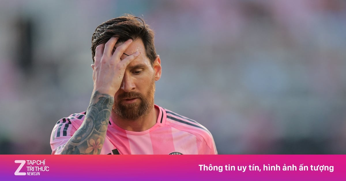 Tình trạng đáng lo của Messi
