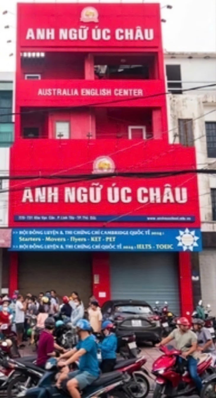 trung tâm ngoại ngữ - Ảnh 1.