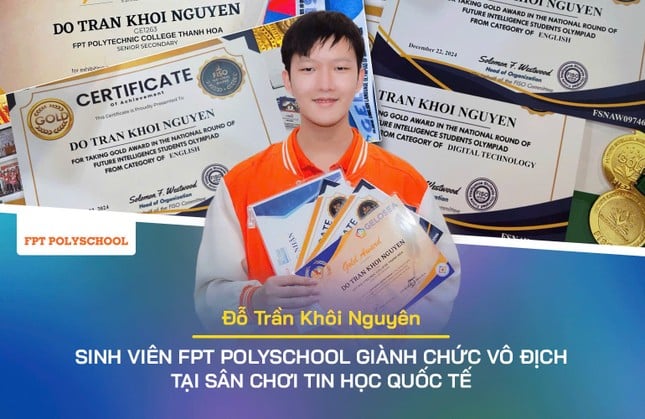 ពីថ្នាក់រៀនដល់ឆាកអន្តរជាតិ - FPT PolySchool បណ្តុះទេពកោសល្យវ័យក្មេងរូបថត 2