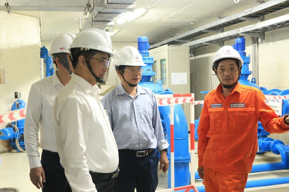 EVNGENCO3 kiểm tra công tác sản xuất điện mùa khô tại Công ty thủy điện Buôn Kuốp - 2