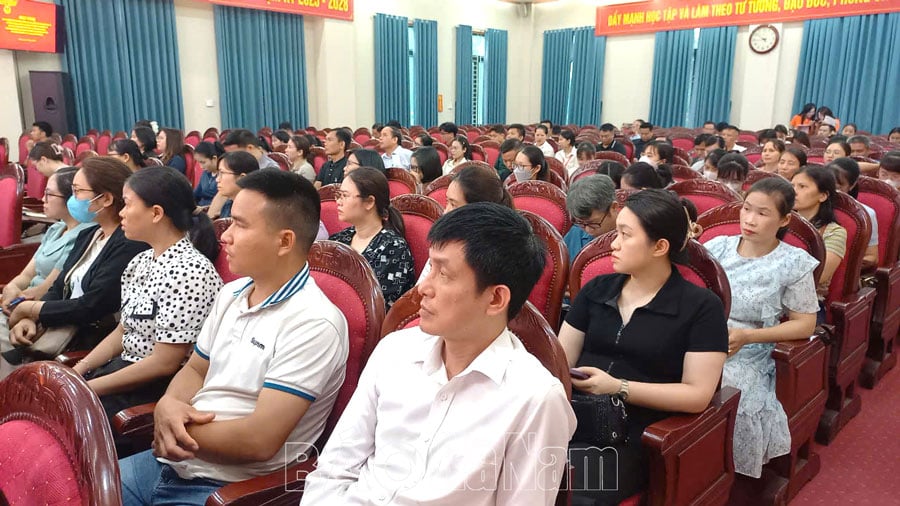 Đội Thuế liên huyện Phủ Lý  Kim Bảng triển khai áp dụng hóa đơn điện tử khởi tạo từ máy tính tiền
