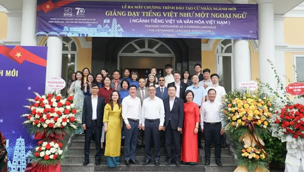Ra mắt chương trình đào tạo Cử nhân giảng dạy tiếng Việt như ngoại ngữ