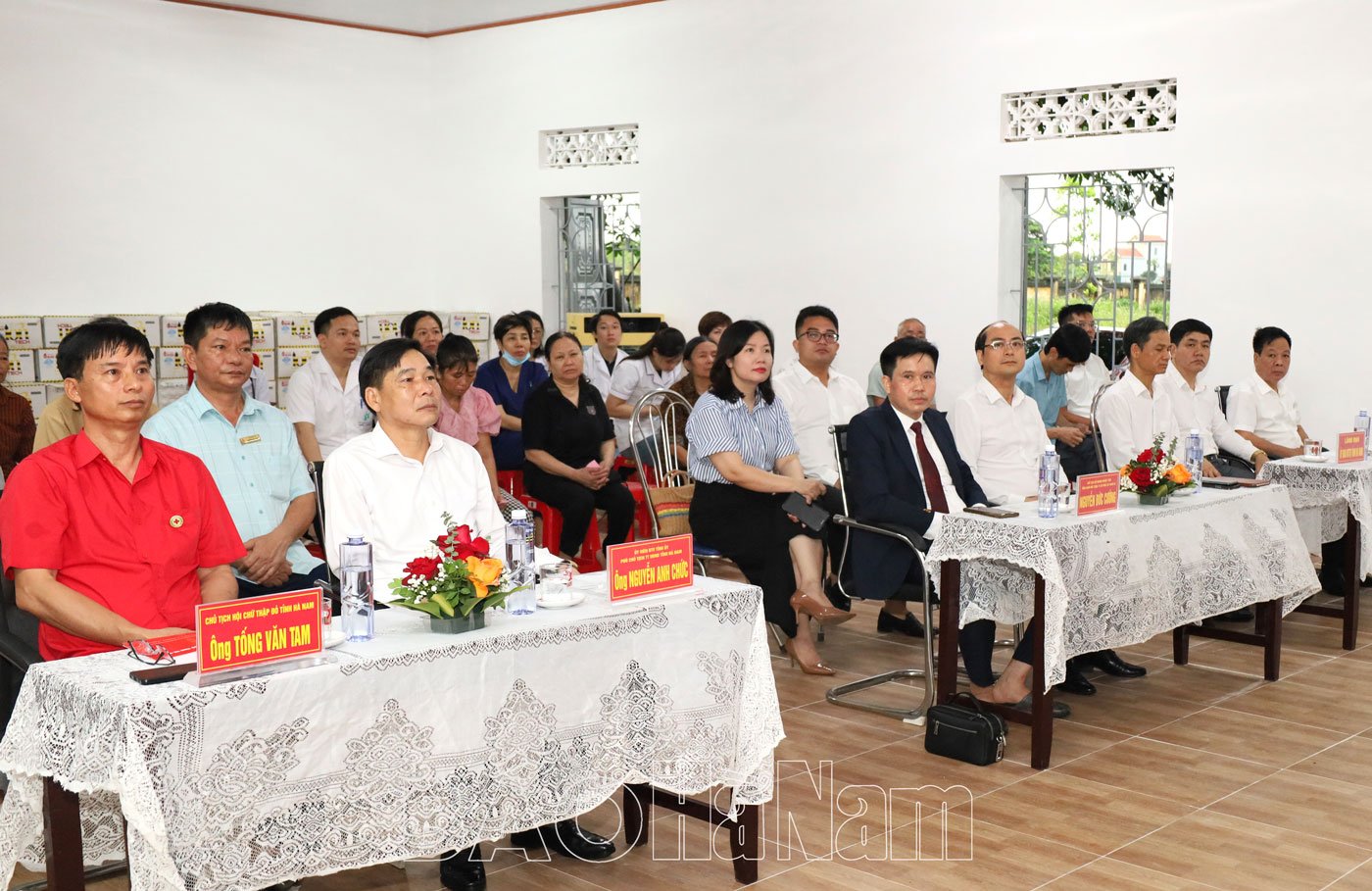 Hội Chữ thập đỏ tỉnh khai trương điểm tổ chức các hoạt động nhân đạo