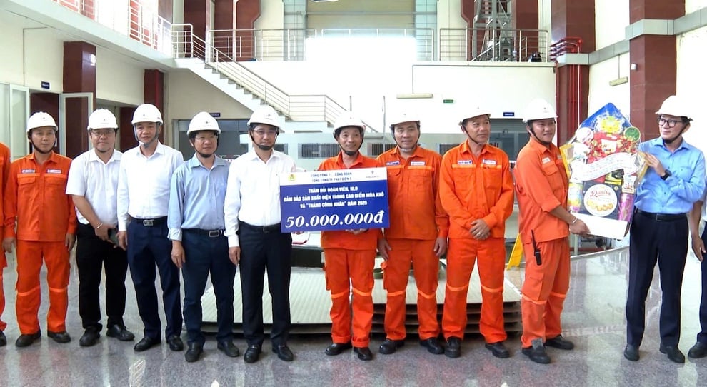 EVNGENCO3 kiểm tra công tác sản xuất điện mùa khô tại Công ty thủy điện Buôn Kuốp - 3