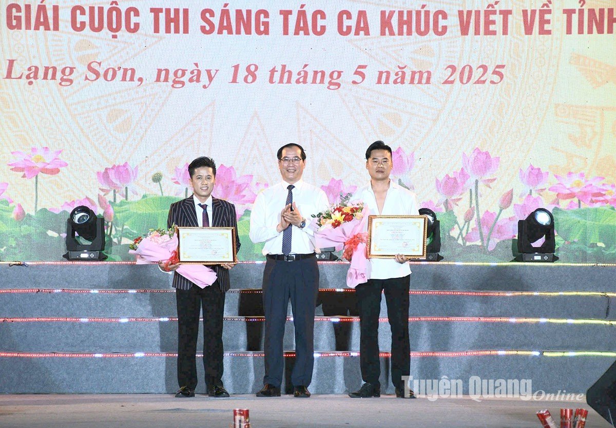 Ca khúc Lạng Sơn Ca của tác giả Mai Trần Lâm đoạt giải Nhì tại cuộc thi sáng tác ca khúc viết về tỉnh Lạng Sơn.