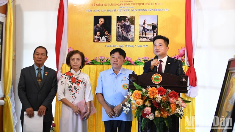 Kỷ niệm 135 năm Ngày sinh Chủ tịch Hồ Chí Minh tại tỉnh Udon Thani, Thái Lan ảnh 2