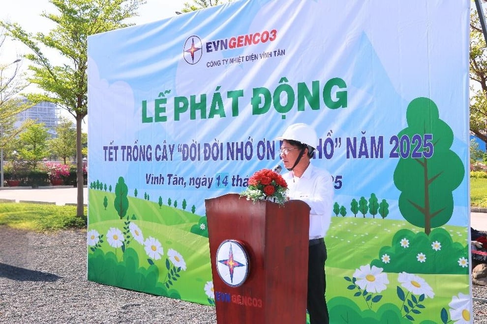 Hơn 300 cây xanh được trồng thêm tại Nhà máy nhiệt điện Vĩnh Tân 2 - 2