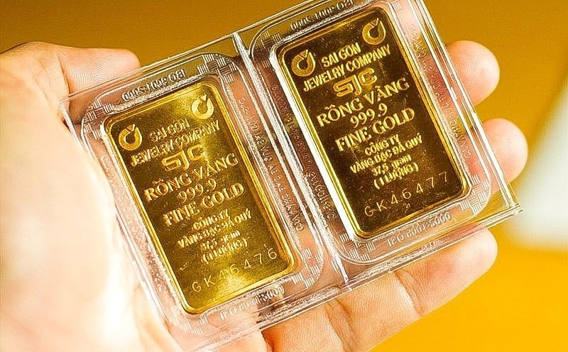  Giá vàng hôm nay (19-5): Vàng miếng SJC bật tăng mạnh. Ảnh minh họa: laodong.vn