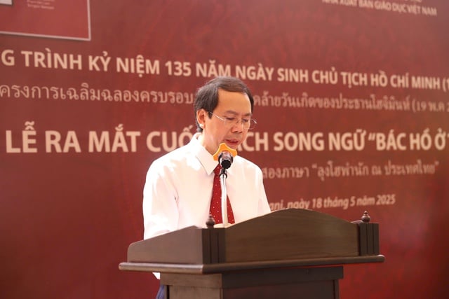 Ra mắt sách song ngữ 'Bác Hồ ở Thái Lan' dịp kỷ niệm 135 sinh nhật Bác - Ảnh 1.