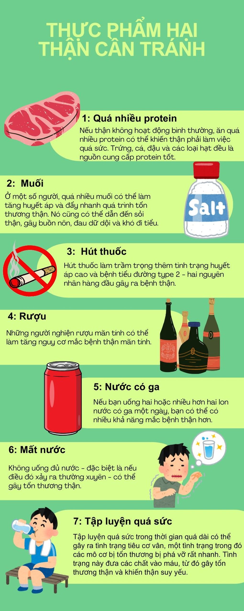 Thận suy yếu âm thầm, hãy nhớ làm điều này để phòng xa - 2