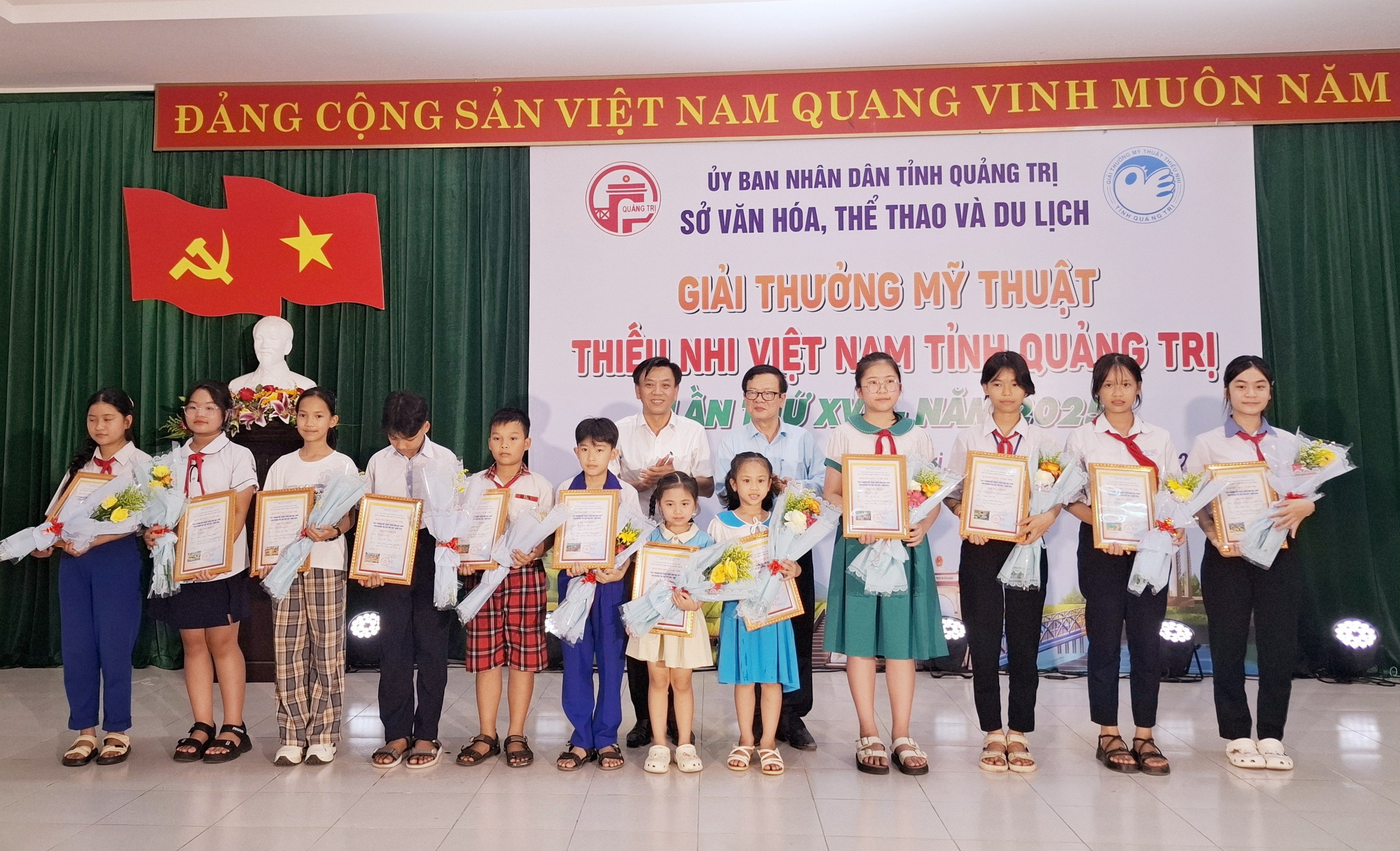 Tổng kết, trao Giải thưởng “Mỹ thuật thiếu nhi Việt Nam” tỉnh Quảng Trị năm 2025