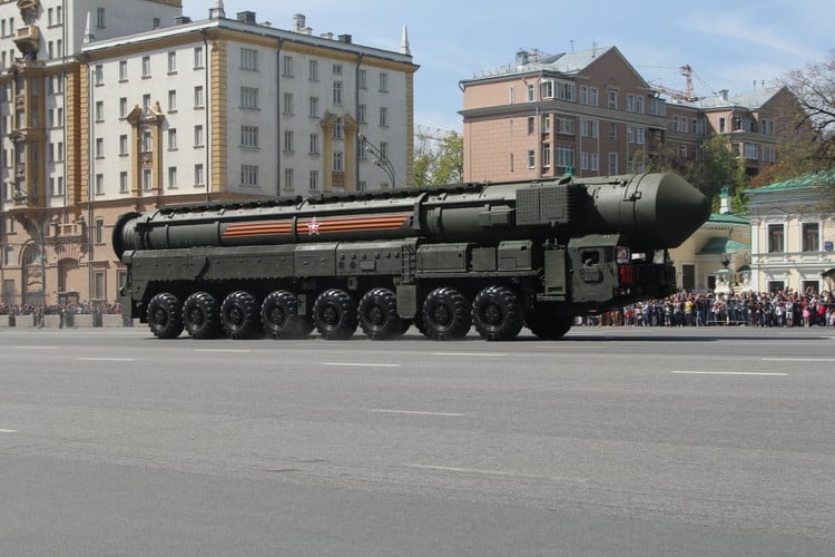RS-24 Yars intercontinental ballistic missile. Photo: Wikipedia