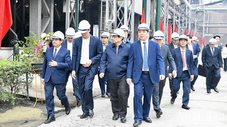 Thủ tướng Phạm Minh Chính phát lệnh khởi công tuyến cao tốc Đồng Đăng - Trà Lĩnh ảnh 5