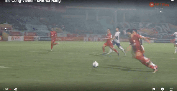 Trực tiếp Thể Công Viettel vs Đà Nẵng 5-0 (H2): Amarildo ghi bàn thứ 5