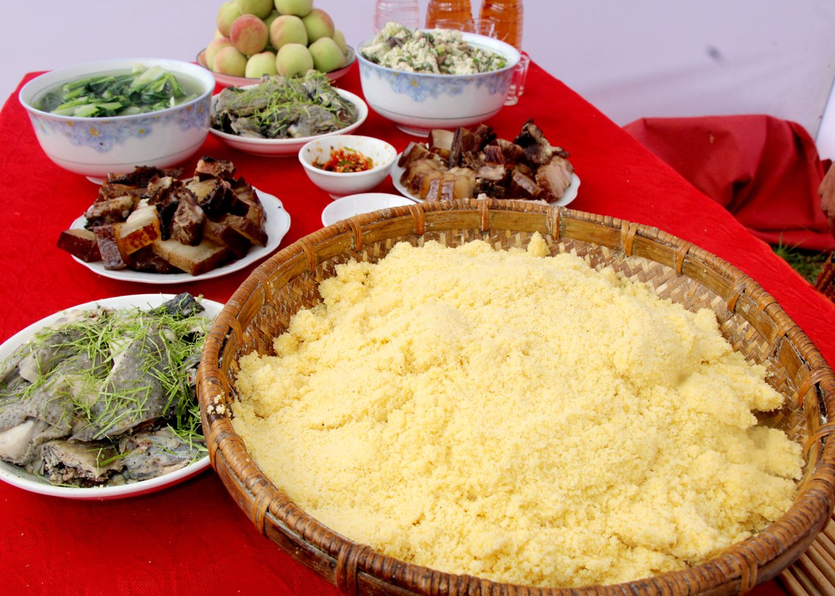Mèn mén và hương vị đậm đà của núi rừng Quản Bạ