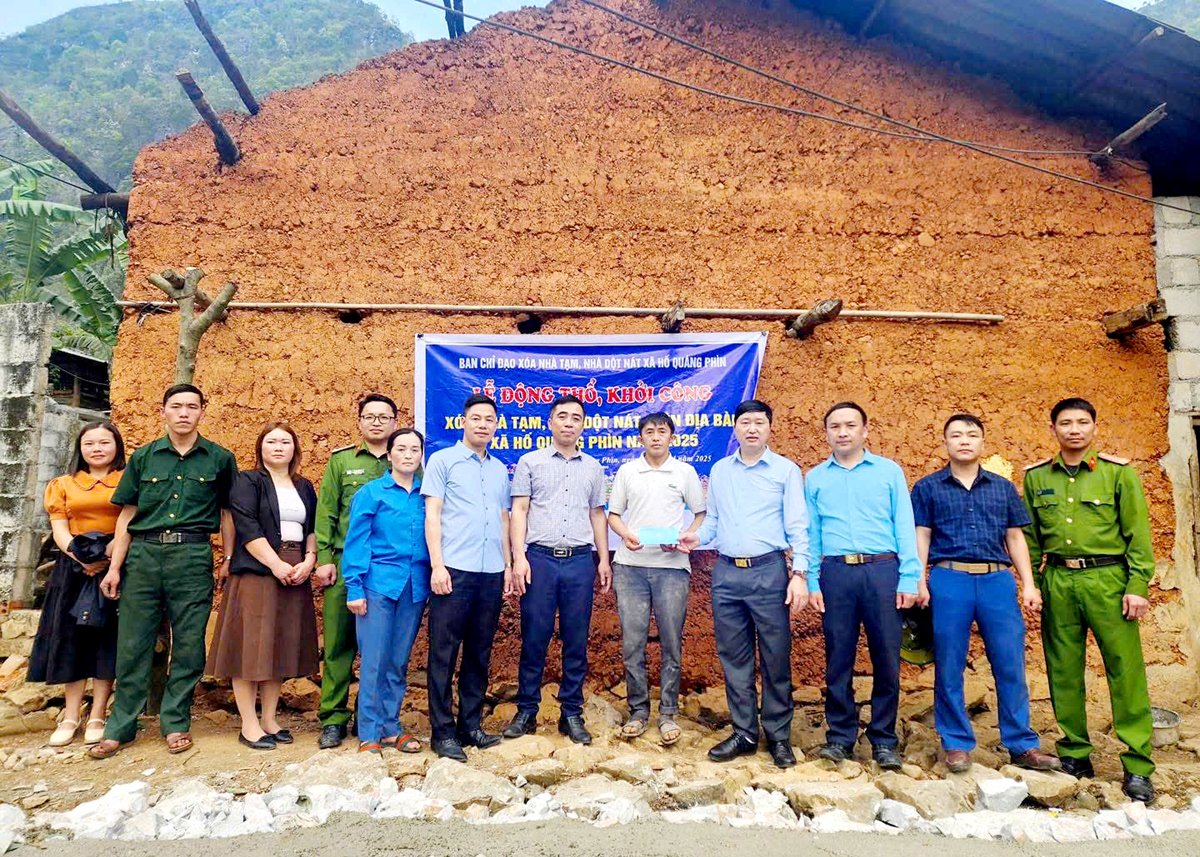 Tiếp nối hành trình xóa nhà tạm, nhà dột nát cho hộ nghèo