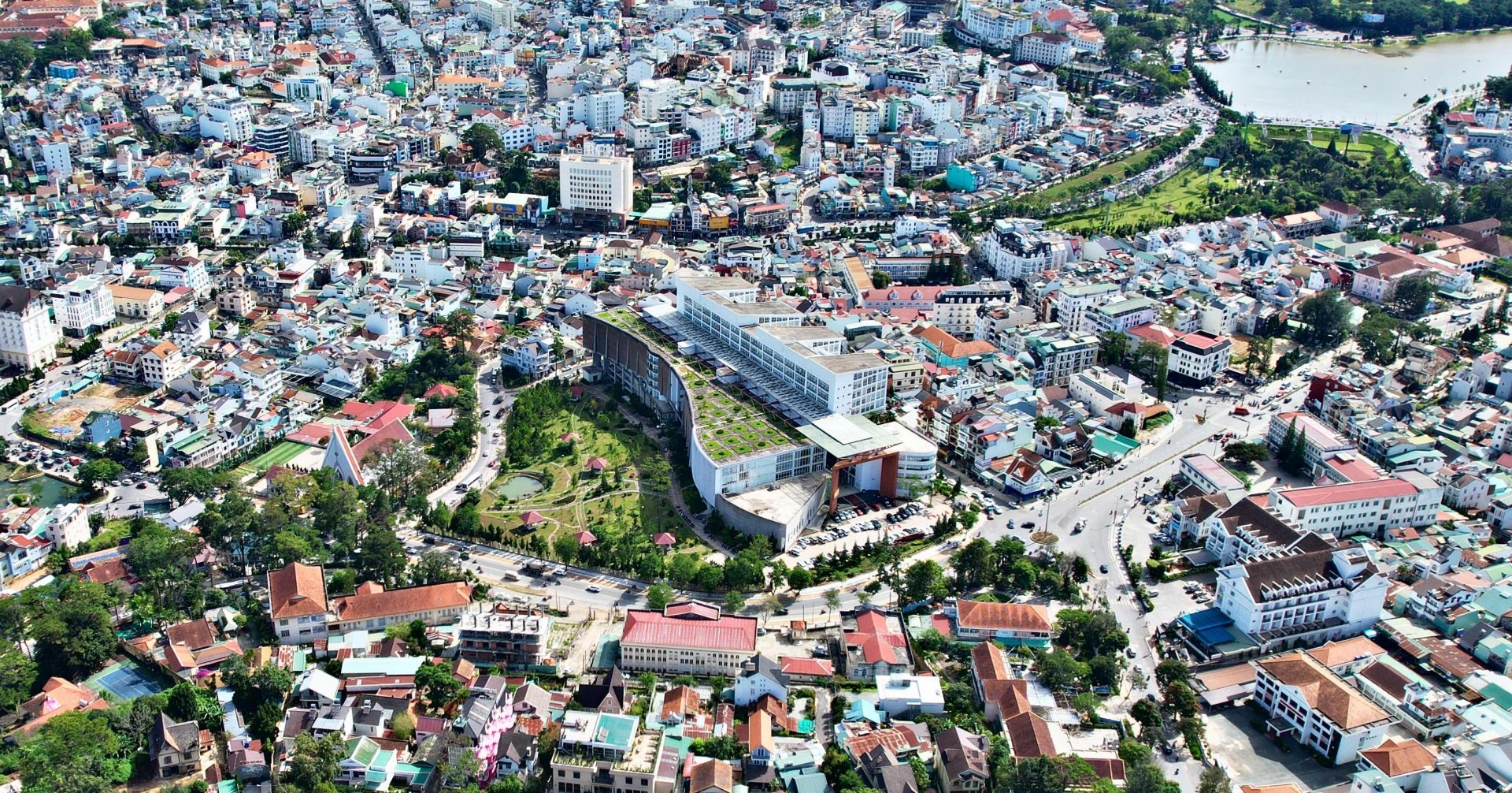 Khu Trung tâm Hành chính tỉnh Lâm Đồng (địa giới Phường 4, TP Đà Lạt)