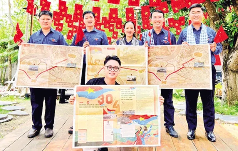យុវជន Can Tho បានផ្សព្វផ្សាយសារ "សន្តិភាពគឺស្រស់ស្អាត" តាមរយៈសកម្មភាពដ៏មានអត្ថន័យជាច្រើន។