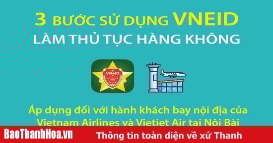 How to use VNeID for airline check-in?