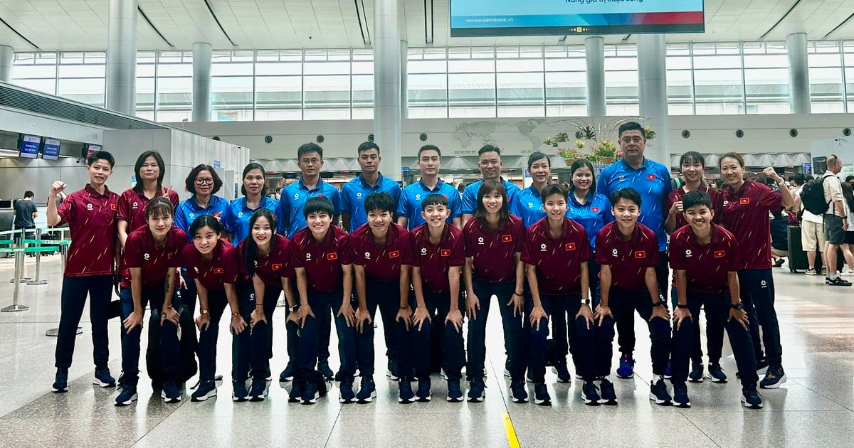 Đội tuyển futsal nữ Việt Nam lên đường sang Trung Quốc