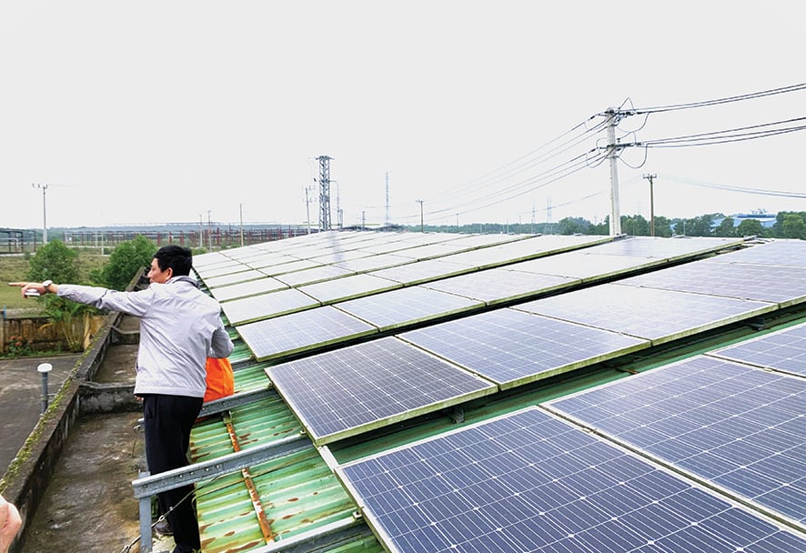 Quang Tri with the goal of converting to new energy and green growth