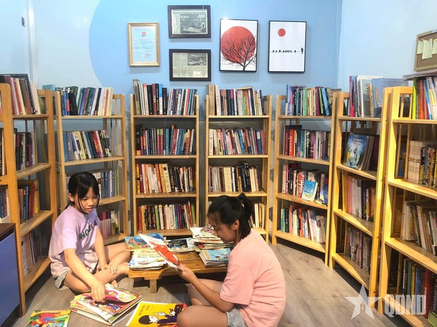 Thư viện “hạnh phúc” lan tỏa tình yêu đọc sách