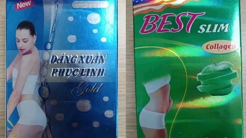 2 sản phẩm thực phẩm bảo vệ sức khỏe có chất cấm Sibutramine