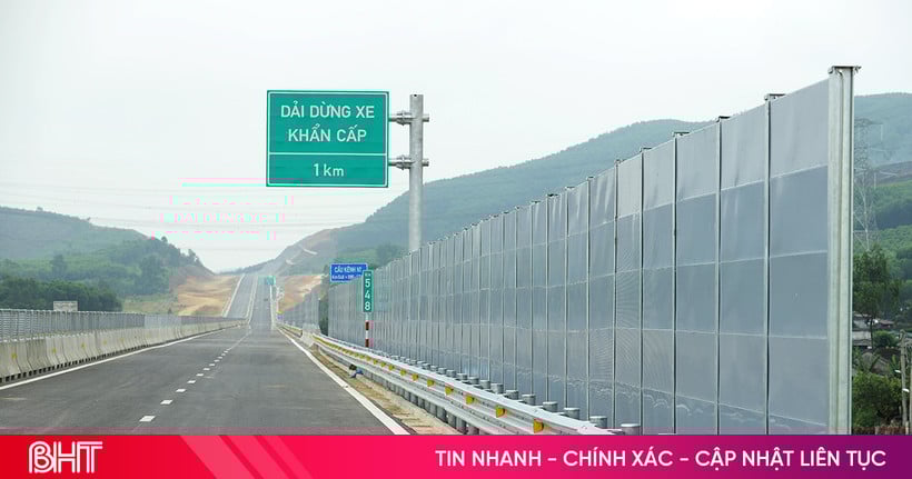 Lý do nhiều đoạn tuyến cao tốc ở Hà Tĩnh được lắp đặt tường chống ồn