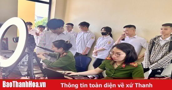 Efforts to issue electronic identification cards and accounts during the April 30 - May 1 holiday