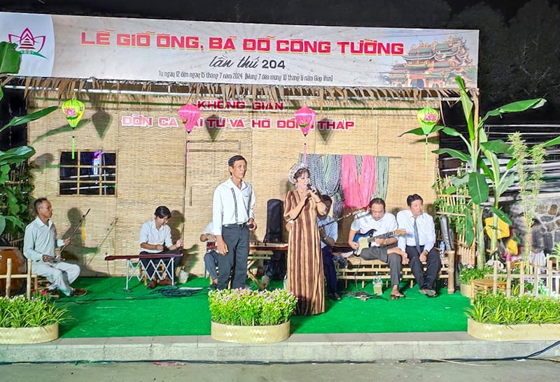 Don Ca Tai Tu와 Ho Dong Thap의 가치를 보존하고 홍보합니다.