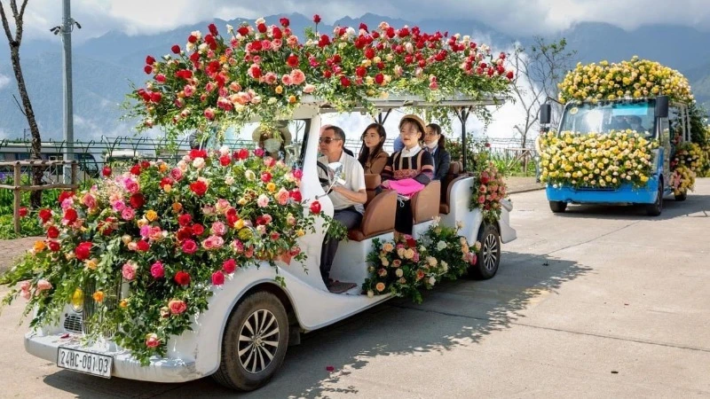 Hai ngày đầu kỳ nghỉ, Sa Pa thu hút gần 58 nghìn lượt khách du lịch